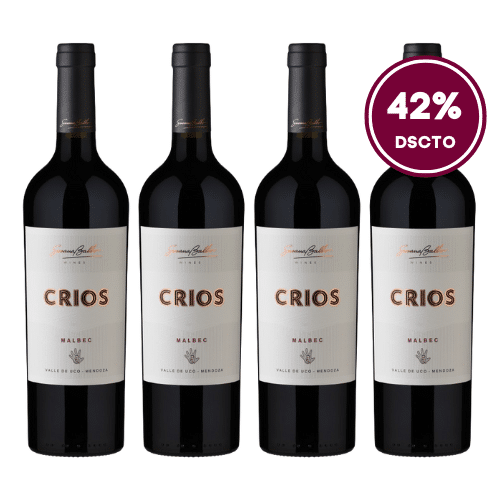 Colección Crios Malbec - 4 Unidades