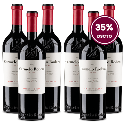 Carmelo Rodero Crianza 2023 - 6 Unidades Carmelo Rodero Crianza 2023 - 6 Unidades