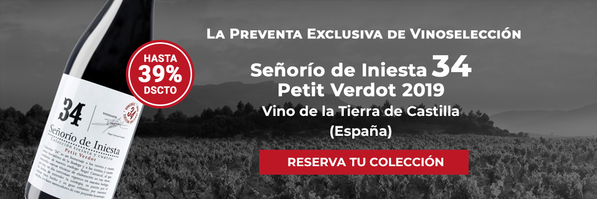 Vinos Españoles 2024 Pre - Venta Euro Wines Colecciones Señorío de Iniesta 34 Petit Verdot 2019