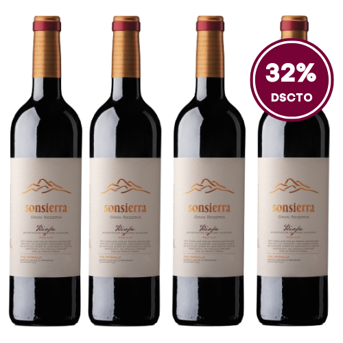 Colección Sonsierra Gran Reserva 2015 - 4 Unidades