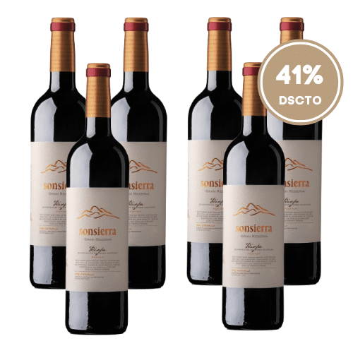 Colección Sonsierra Gran Reserva 2015 - 6 Unidades