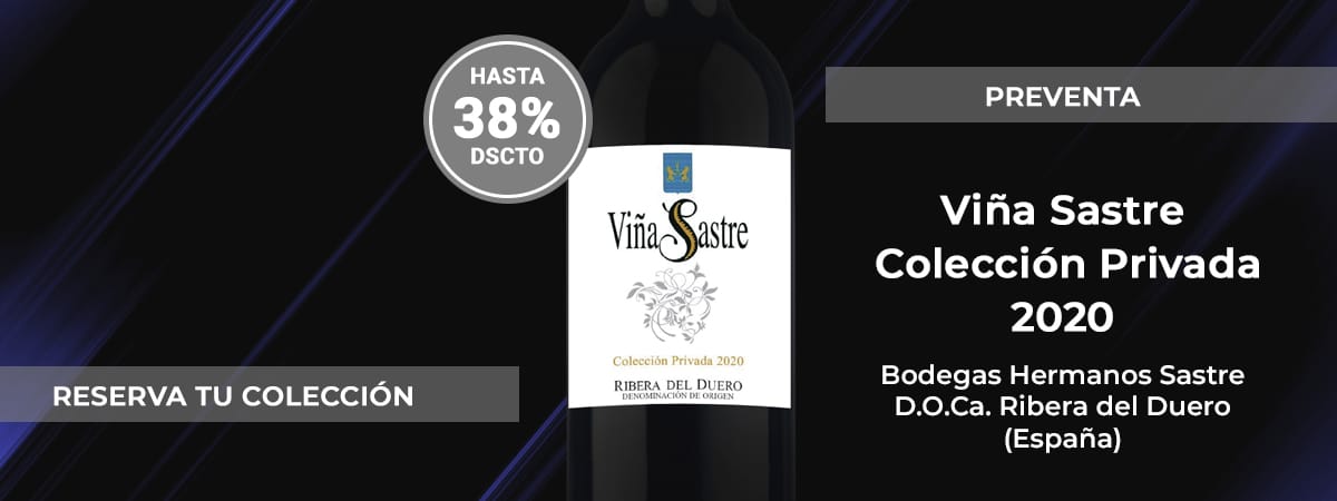 Pre - Venta Euro Wines Colecciones Viña Sastre Colección Privada 2020
