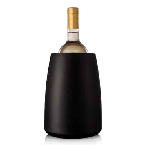 Cubitera Enfriadora Vino Elegante Negra
