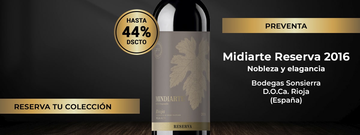 Pre - Venta Euro Wines Colecciones Mindiarte Reserva 2016