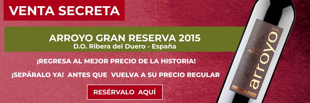 Venta Arroyo Gran Reserva 2015