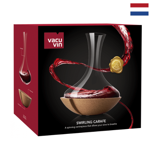 Decantador Giratorio en Cristal & Corcho