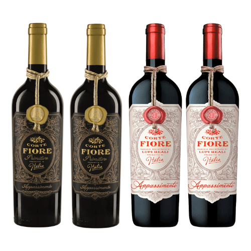 Colección Corte Fiore Tinto - 4 Unidades