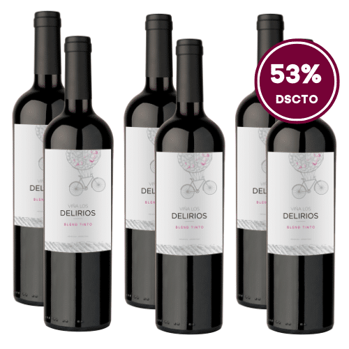 Colección Delirios Red Blend - 6 Unidades