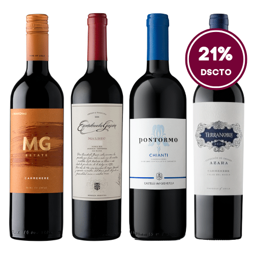 Colección Mundo - 4 Unidades