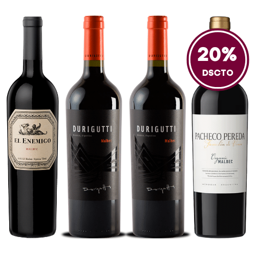 Colección Silver Malbec - 4 Unidades