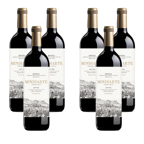 Colección Mindiarte Reserva 2019 - 6 Unidades