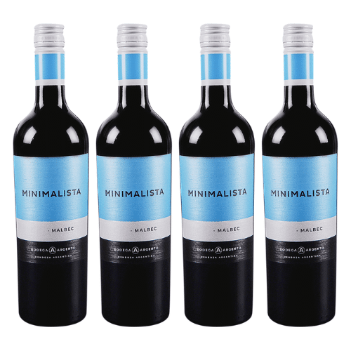 Colección Minimalista Malbec - 4 Unidades