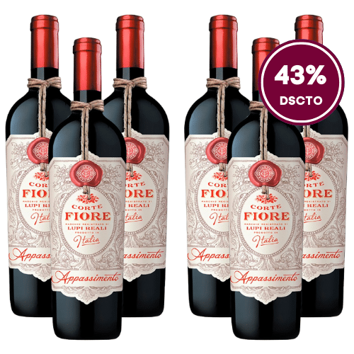 Colección Corte Fiore Appassimento - 6 Unidades
