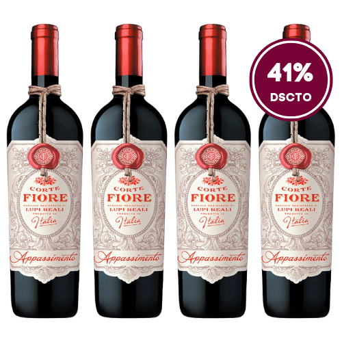 Colección Corte Fiore Appassimento - 4 Unidades