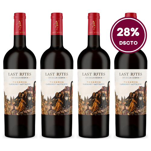 Last Rites Fin de los Tiempos Reserva Cabernet Sauvignon 2023 - 4 Unidades