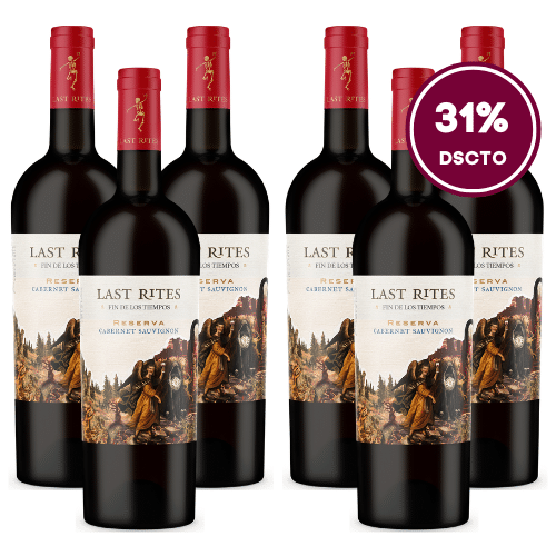 Last Rites Fin de los Tiempos Reserva Cabernet Sauvignon 2023 - 6 Unidades