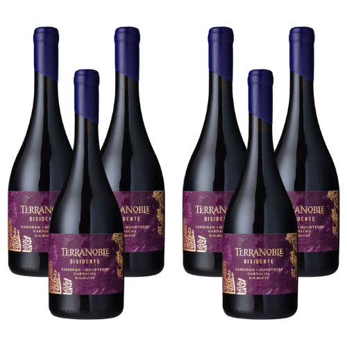 TerraNoble Disidente Carignan - Mourvedre - Garnacha 2021 - 6 Unidades