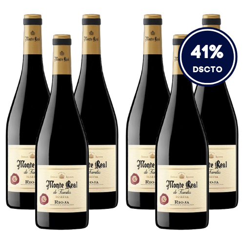 Monte Real de Familia Reserva 2020 - 6 Unidades