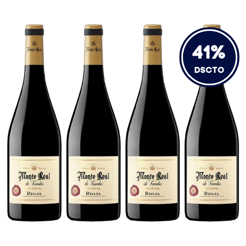 Monte Real de Familia Reserva 2020 - 4 Unidades