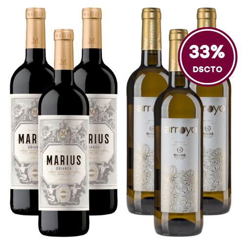 Colección Tintos y Blancos - 6 Unidades