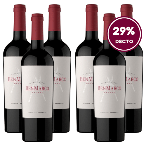 BenMarco Malbec - 6 Unidades