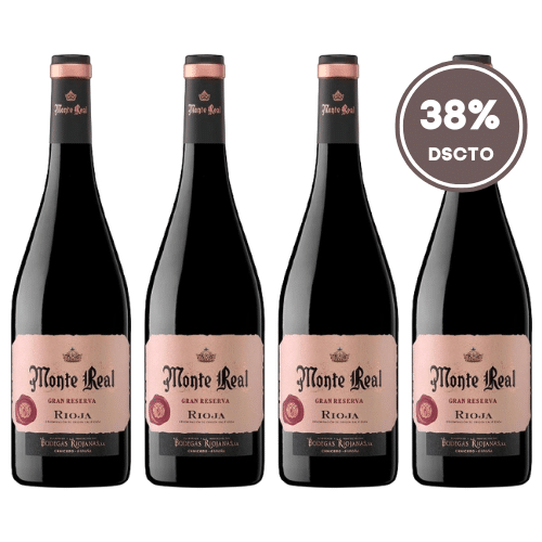 Colección Monte Real Gran Reserva 2018 - 4 Unidades