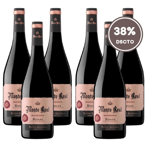 Colección Monte Real Gran Reserva 2018 - 6 Unidades