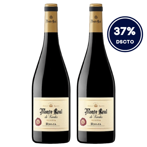 Monte Real de Familia Reserva 2020 - 2 Unidades