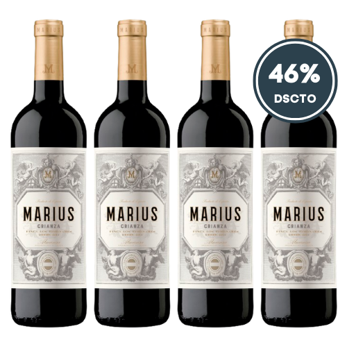 Clientes Premium: Marius Crianza 2023 - 4 Unidades Clientes Premium: Marius Crianza 2023 - 4 Unidades