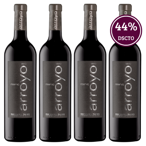 Clientes Premium: Colección Arroyo Reserva 2018 - 4 Unidades