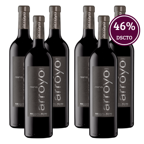 Clientes Premium: Colección Arroyo Reserva 2018 - 6 Unidades