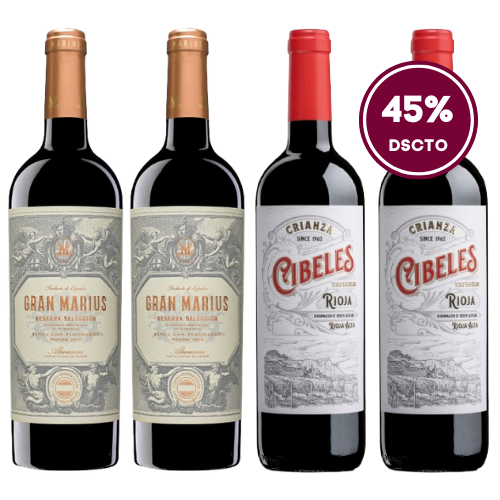 Colección Rioja Almansa - 4 Unidades Colección Rioja Almansa - 4 Unidades