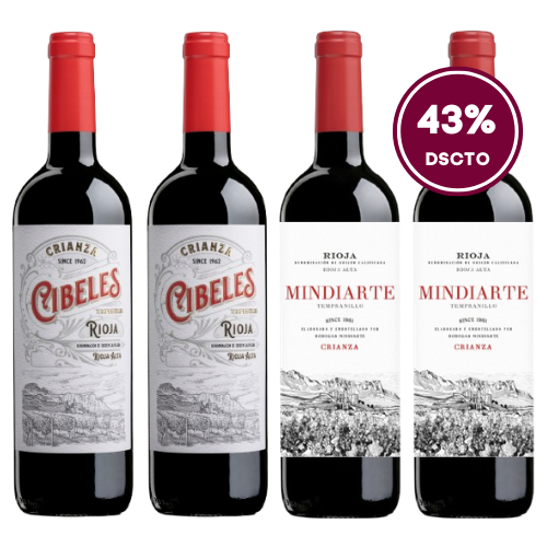 Colección Rioja Crianza - 4 Unidades Colección Rioja Crianza - 4 Unidades